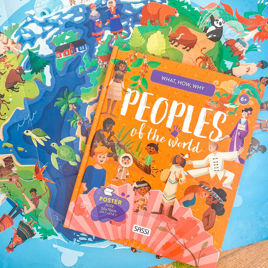 Sassi What How and Why Peoples of the World Book and Poster