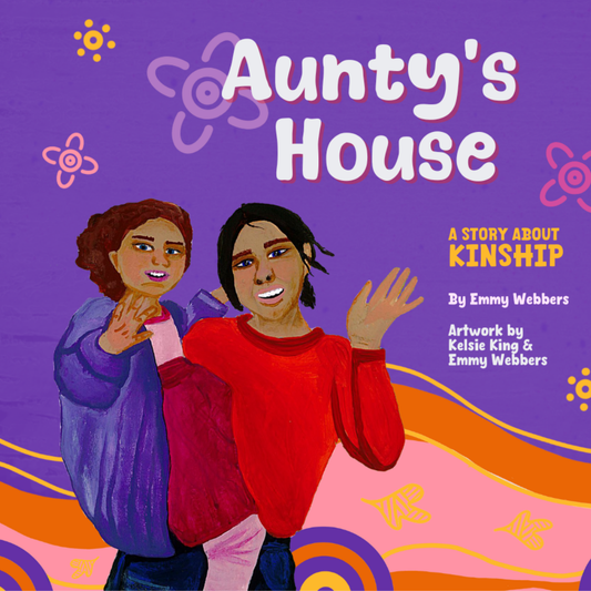 "Aunty's House" hardcover book