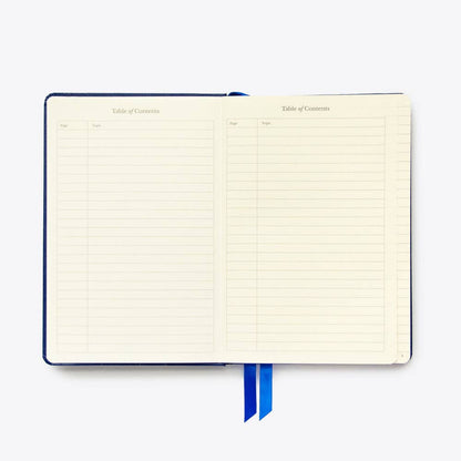 Lined Hardcover Elastic Journal - A5