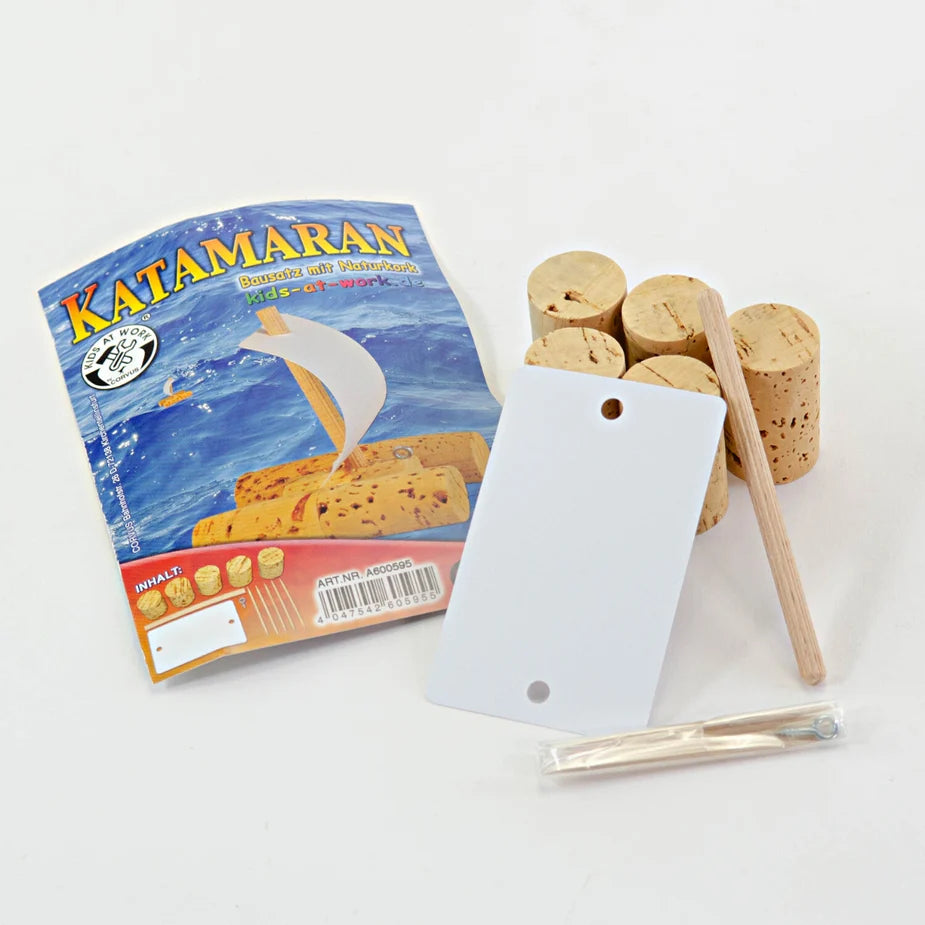 DIY Cork Catamaran