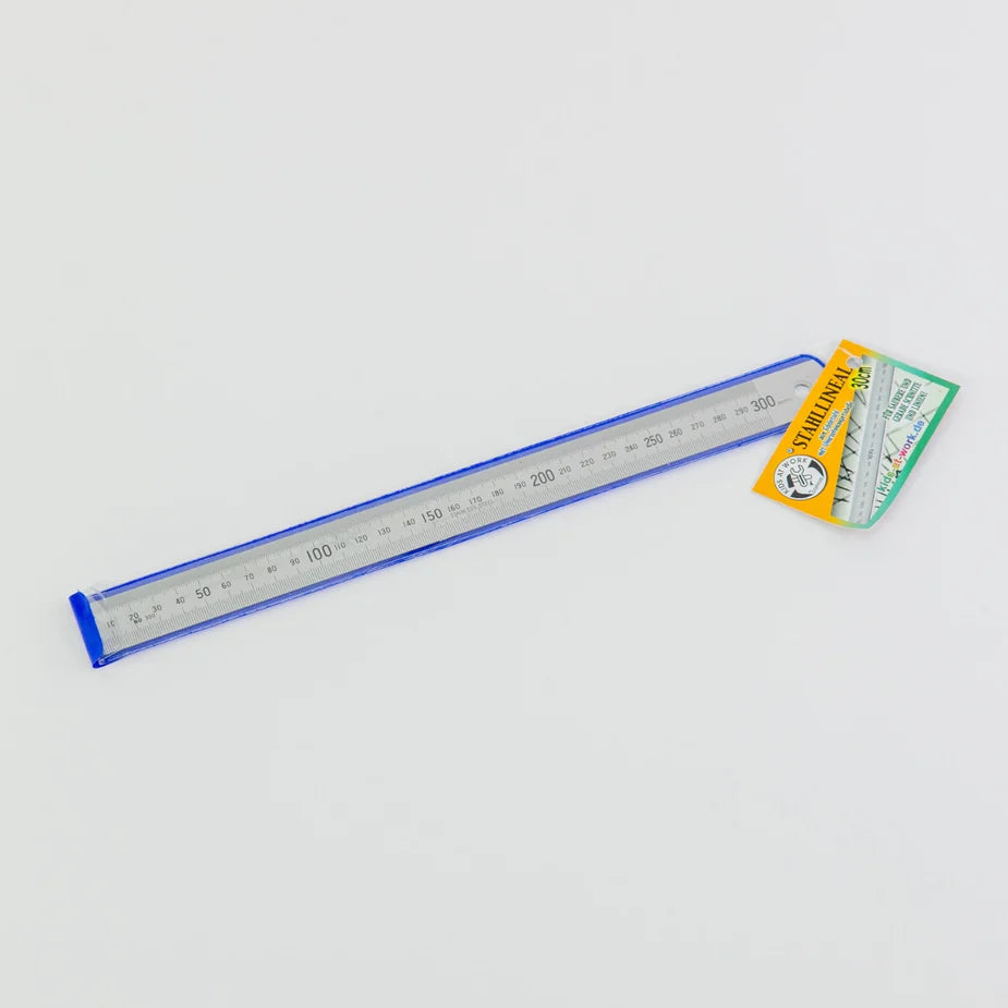 'Kids at Work' Steel Ruler - 30cm