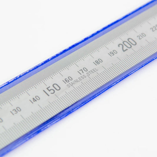'Kids at Work' Steel Ruler - 30cm