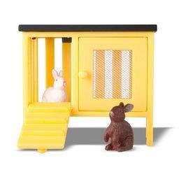 Lundby Doll House Doll - Smaland Rabbit & Hutch Set
