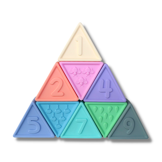 Triblox Building Blocks (Rainbow Pastel)