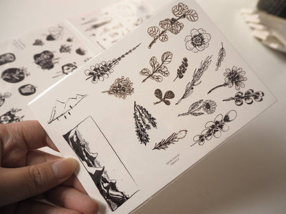 Waterproof Temporary tattoos Designed by Freda. E