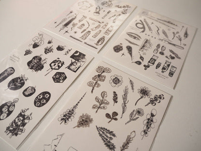 Waterproof Temporary tattoos Designed by Freda. E
