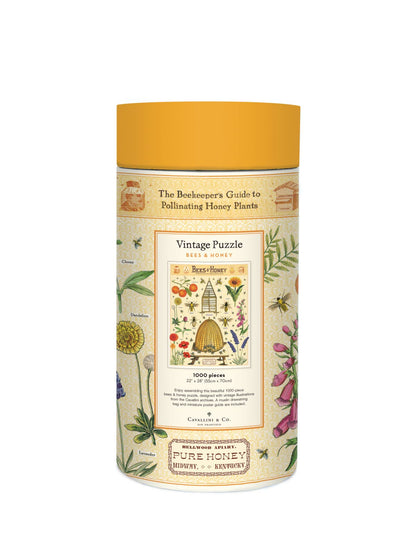 Cavallini - 1000 Pc Puzzle Bees and Honey