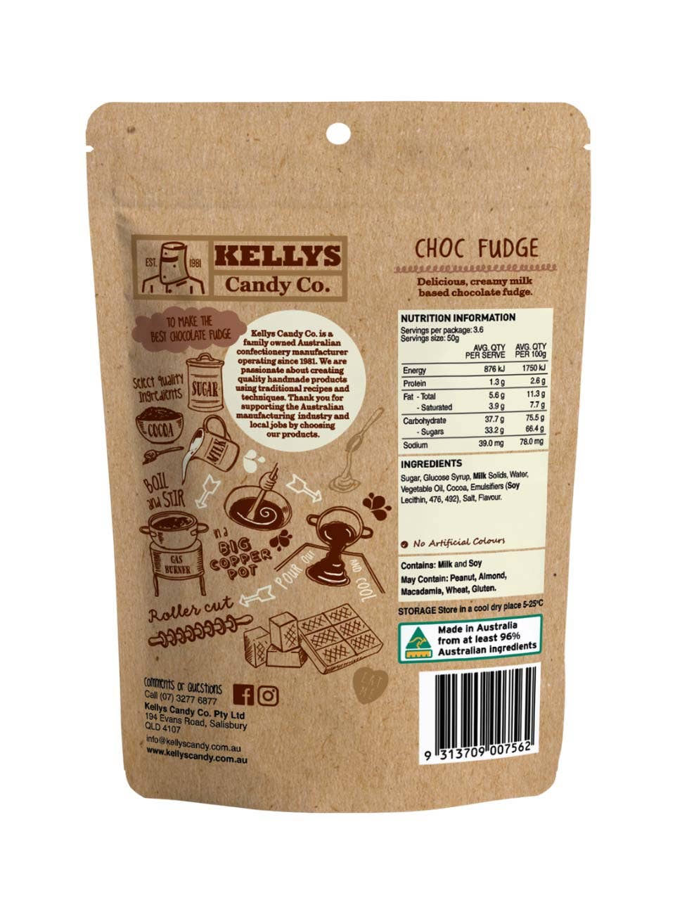 Choc Fudge - 180g