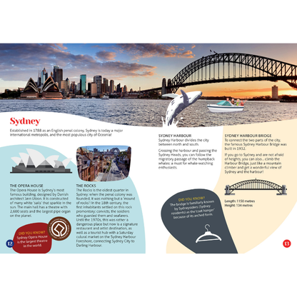 Sassi Travel, Learn and Explore - Puzzle and Book Set - Australia, 210 pcs