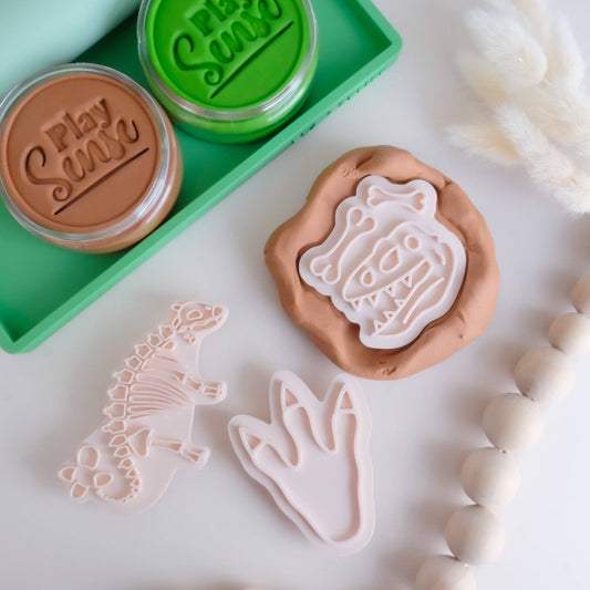 Eco Playdough Stamp | Dino Foot Print