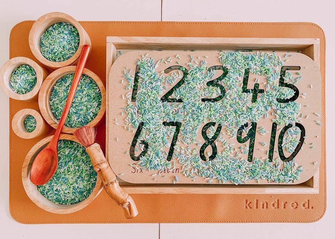 Numbers Stencil