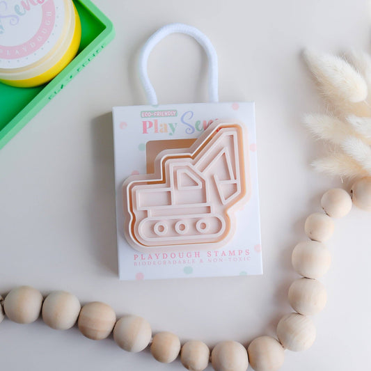 Eco Playdough Stamps | Excavator