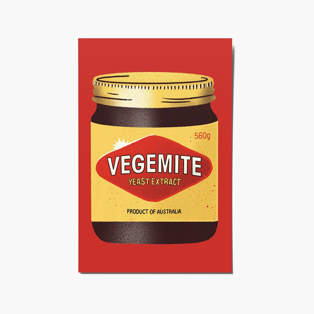 Vegemite Postcard