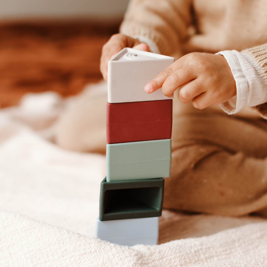 Triblox Building Blocks (Rainbow Pastel)