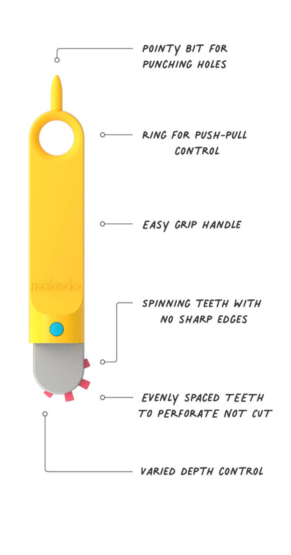 Fold-Roller | Makedo Cardboard Construction Tool