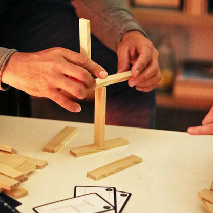 KAPLA Challenge - 16 Blocks & 12 Cards
