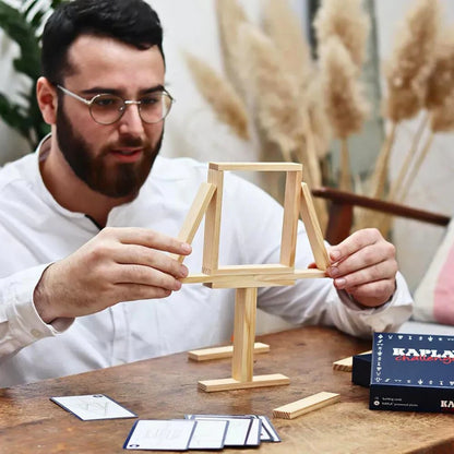 KAPLA Challenge - 16 Blocks & 12 Cards