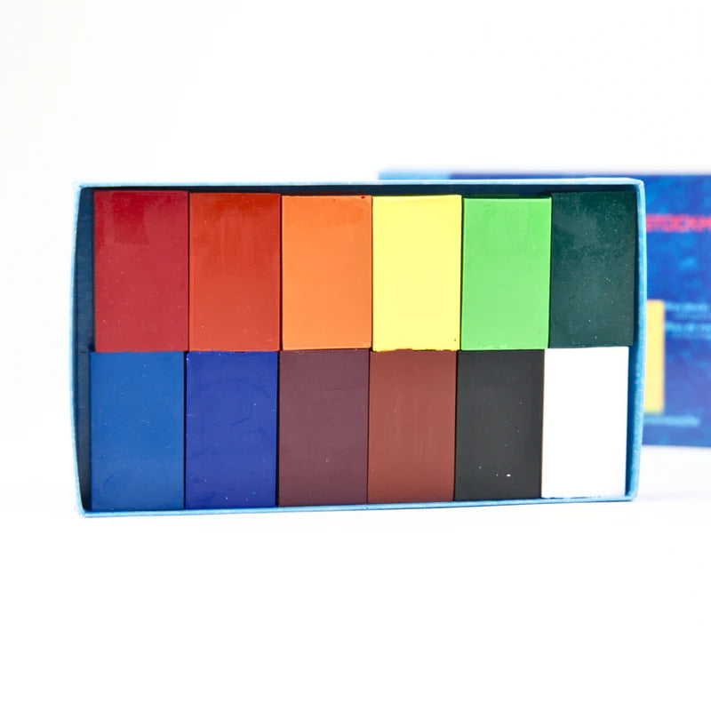 STOCKMAR Wax Block Crayons (Box of 12)