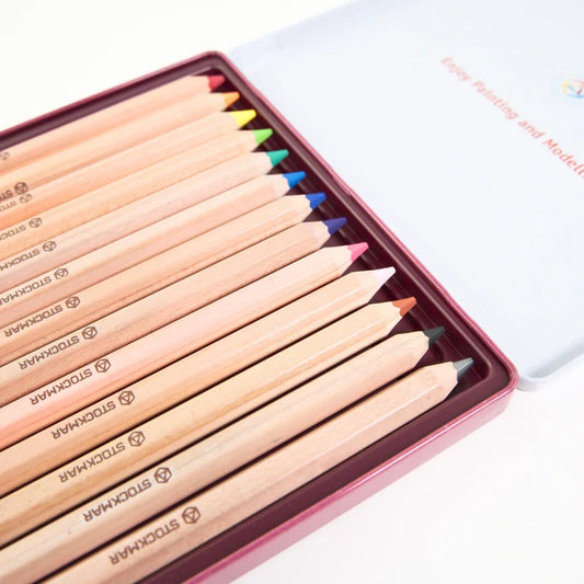 STOCKMAR Coloured Pencils Hexagonal - 12 + 1